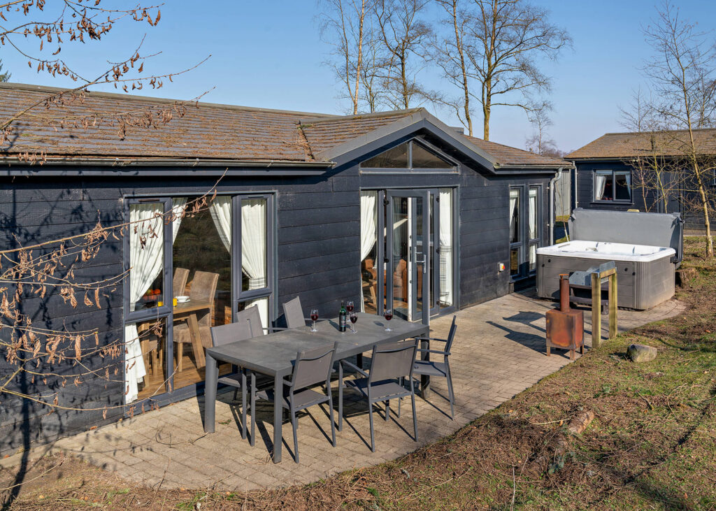 Exterior view of Ash Premier Spa at Kielder Waterside